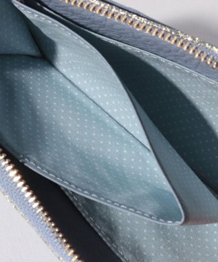 LANVIN en Bleu メラニー キーリング付きマルチケース ブルー