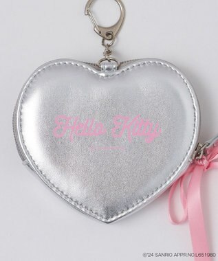WEGO 【サンリオ】HELLOKITTYコラボハートポーチチャーム シルバー