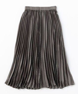 UNFILO プリーツスカート カーキ