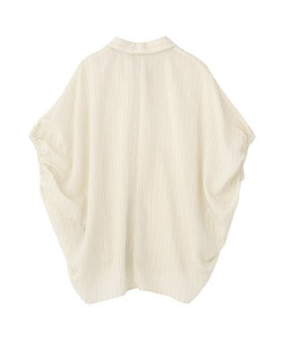 YECCA VECCA ストライプ柄シャツ Ivory