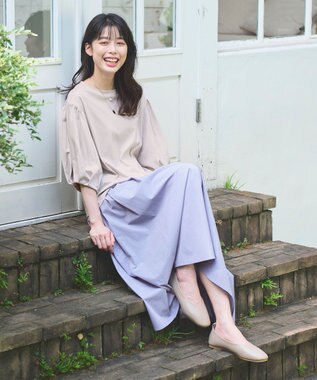 ANY 【定番人気・履き心地抜群】走れるバレエパンプス ベージュ