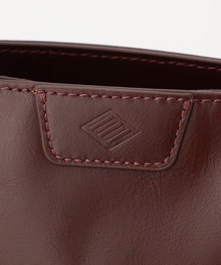 JOSEPH ABBOUD 【JOSEPH ABBOUD 日本上陸30周年・牛革/軽量】オイルドレザートートバッグ ダークブラウン系