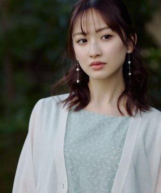 TOCCA 【星風まどかさん着用】SHEER CARDIGAN カーディガン アイボリー系