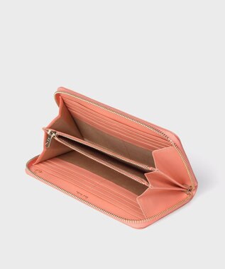 Paul Smith カラードゥードゥル ラウンドジップ 長財布 ピンク