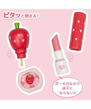 Mother garden マザーガーデン メイク ポーチセット 《ギンガムいちご》 ギンガムチェック