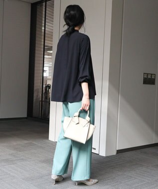 AMERICAN HOLIC サラックールタックブラウス Black