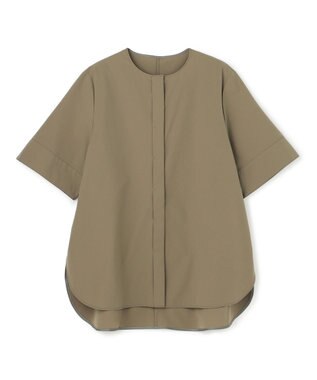 UNFILO 【セットアップ着用可】FINE MOVE ブラウス カーキ
