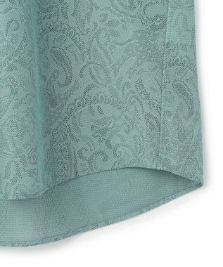 JOSEPH HOMME 【新柄】ヨシタレース　7分袖レギュラーカラーシャツ スモーキーグリーン系