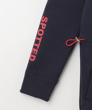 PW CIRCULUS 【WOMEN】ハーフジップ フーディ ワンピース ネイビー系