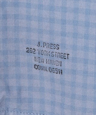 J.PRESS MEN このさりげなさが大人気【IVY COLLECTION】【UNISEX】バックブルチェックガーメントダイ シャツ / B.D. ブルー系3