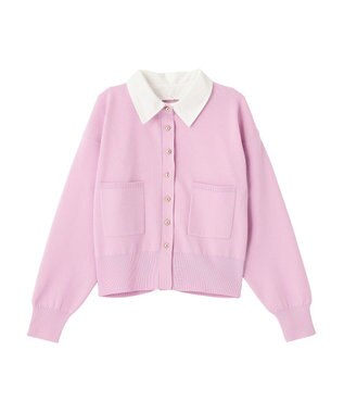 AMERICAN HOLIC 【2WAY】金ボタンカーディガン Pink