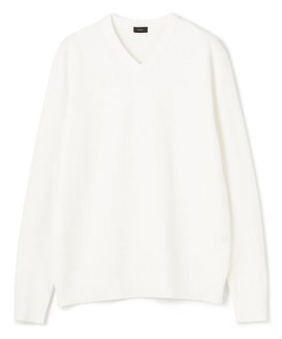 JOSEPH HOMME ライトアムンゼン　Vネック ホワイト系