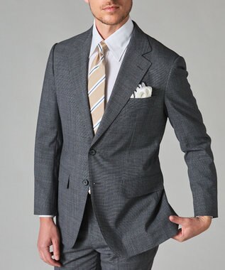 GOTAIRIKU 【形態安定/コンバーチブルカフス仕様】PREMIUMPLEATS_レギュラーカラー 通年ドレスシャツ ホワイト系