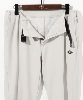 JOSEPH ABBOUD MOUNTAIN 【7ポケット/撥水性/ソフト】ハイパワー2WAYストレッチパンツ ライトグレー系