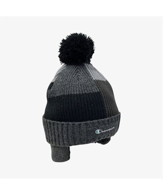 林八百吉商店 Champion　キッズ  ミックス耳付きワッチ ブラック