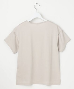 J.PRESS LADIES レーシーコンビ カットソー グレージュ系