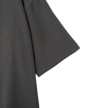 CRAFT STANDARD BOUTIQUE タイ付き半袖シャツ Gray