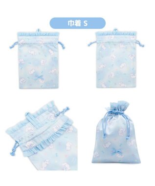 Mother garden マザーガーデン 学童布バッグ ＆ 巾着4点セット  《ふわねこ柄》 ふわねこ柄