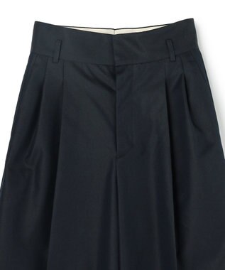 uncrave チノギャバジン ワイドトラウザー MEN’S ネイビー