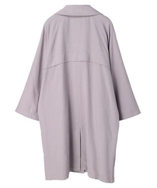 Green Parks オーバートレンチコート Purple