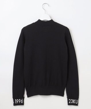 23区GOLF 【WOMEN】レーヨンストレッチカラーブロックニット ライトグレー系