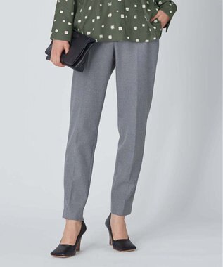 ICB 【洗える】 TR2WAYストレッチ パンツ グレー系