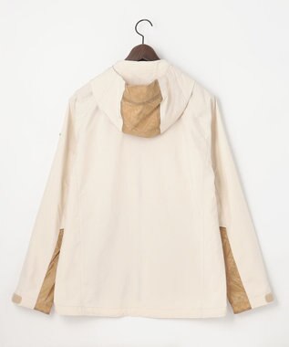JOSEPH ABBOUD MOUNTAIN 【UNISEX】軽量/撥水 リップワッシャーコンビ マウンテンパーカー ホワイト系