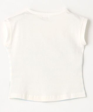 組曲 KIDS 【80-100㎝】【UVケア】グリーンバンド Tシャツ ブルー系1