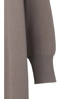 earth music&ecology ニュアンスロングカーディガン Gray Beige