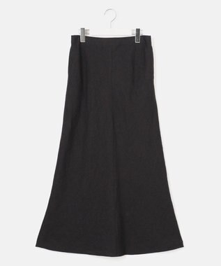 自由区 【XSサイズ～】ブライトリネンオックス スカート ブラック系