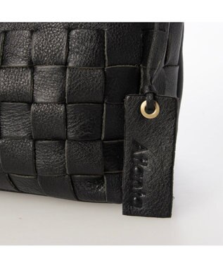 UNBILLION アトランタ ATLANTA / 牛革メッシュショルダー ブラック