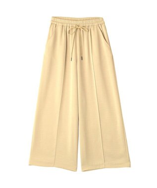 YECCA VECCA ヴィンテージサテンイージーパンツ Beige