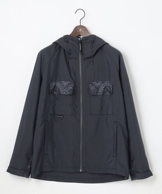 JOSEPH ABBOUD MOUNTAIN 【UNISEX】軽量/撥水 リップワッシャーコンビ マウンテンパーカー ネイビー系