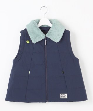 PW CIRCULUS 【ベスト / ブルゾン / 襟も外せる / WOMEN】3WAYデタッチャブルブルゾン ネイビー系