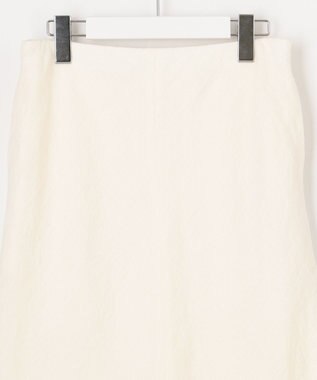 自由区 【XSサイズ～】ブライトリネンオックス スカート アイボリー系