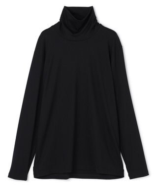 JOSEPH HOMME ハイゲージベアスムース　タートルネック長袖Ｔシャツ ブラック系