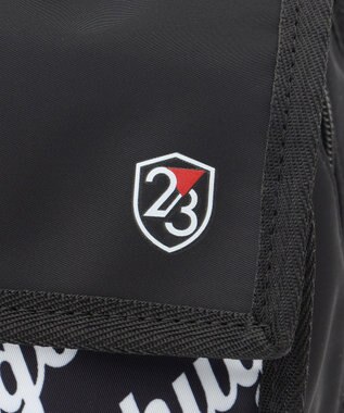 23区GOLF 【UNISEX】ランチの持ち運びにも使える保冷バッグ 収納時もかさばらない折り畳み仕様 ブラック系5