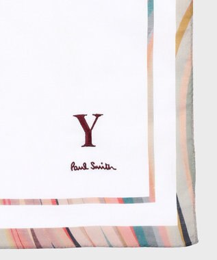 Paul Smith イニシャル ハンカチ Y