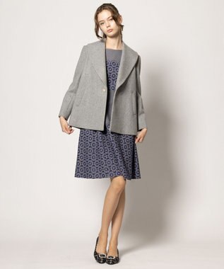 TOCCA 【消臭】PEARL ROCK ショートコート グレー系