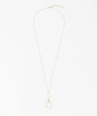 J.PRESS LADIES ラインドロップ ネックレス ゴールド系