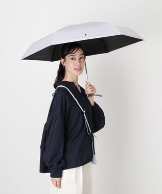 MOONBAT 【WEB限定セット】POLO RALPH LAUREN サコッシュ付き 晴雨兼用 折りたたみ傘 ポロポニー グレー