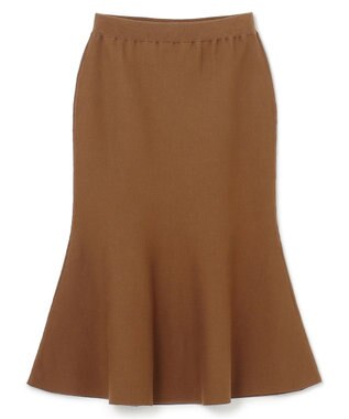 BEIGE， WILLOW / ニットスカート L.Brown