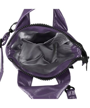 ROOTOTE 0650【直営店限定:ミニショルダー】ベビールー.ワイドファスナー-A 02：パープル