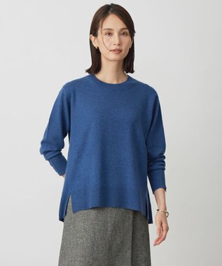 CASHMERE BLEND クルーネック ニット