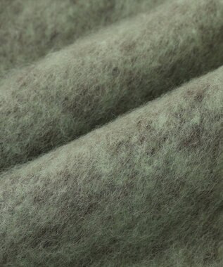 Green Parks ・ｆｕｒｒｙ　ｒａｔｅ　ヘアリーカラーマフラー Brown