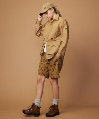 JOSEPH ABBOUD MOUNTAIN 【サスティナブル・ソフト・男女兼用】Teeamu Jarviコラボショーツ キャメル系5