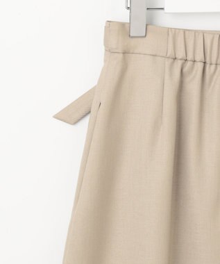 J.PRESS LADIES L 【セットアップ対応・洗える・UV加工・吸水速乾】OXIJEWELストレッチ スカート ベージュ系