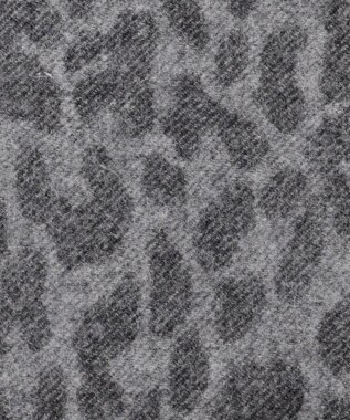 ICB アニマルパターンストール グレー系レオパード柄