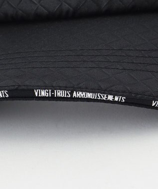 23区GOLF 【UNISEX】】コンビバイザー ブラック系