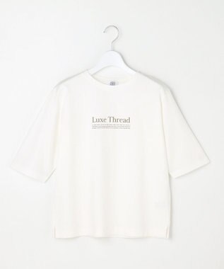 J.PRESS LADIES S ロゴTシャツ ホワイト系